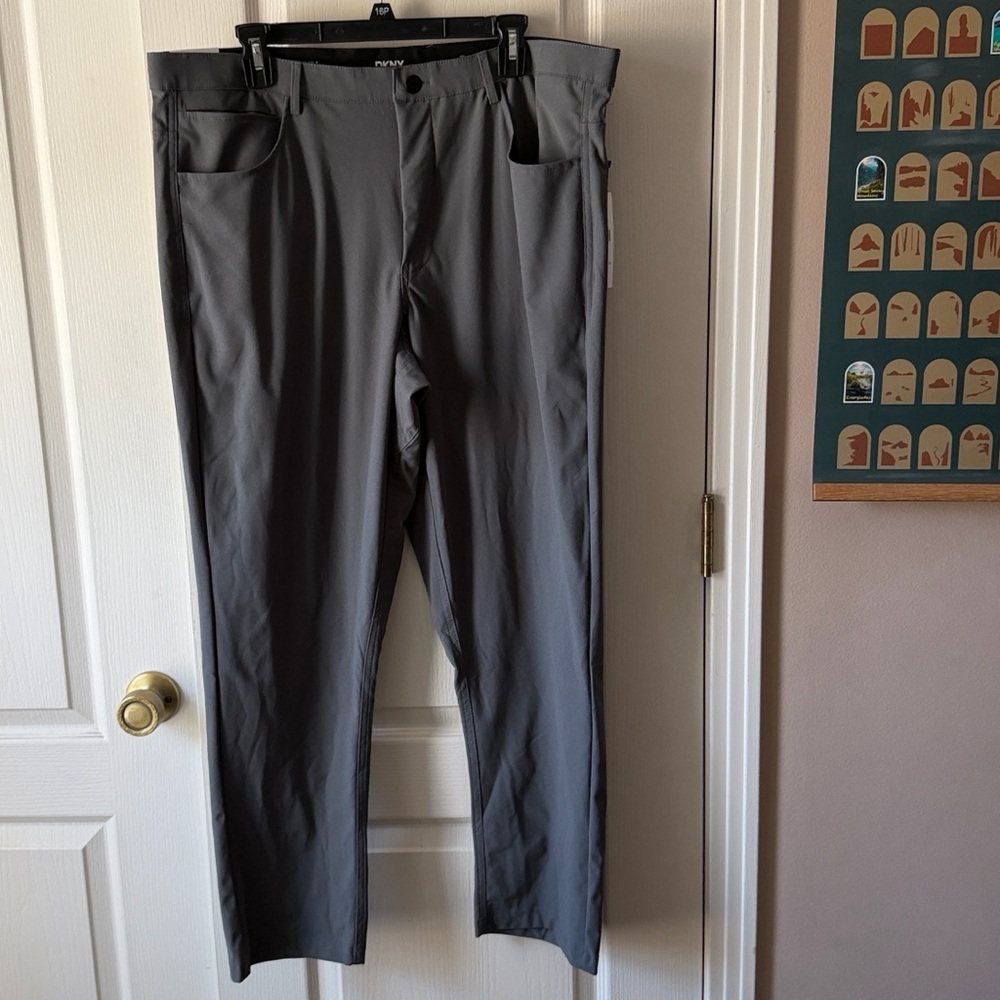 DKNY Men's Gray Pants